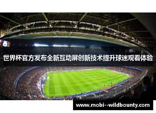 世界杯官方发布全新互动屏创新技术提升球迷观看体验 世界杯官方发布全新互动屏创新技术提升球迷观看体验