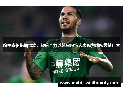 哈里森租借加盟埃弗顿后全力以赴展现惊人表现为球队贡献巨大 哈里森租借加盟埃弗顿后全力以赴展现惊人表现为球队贡献巨大